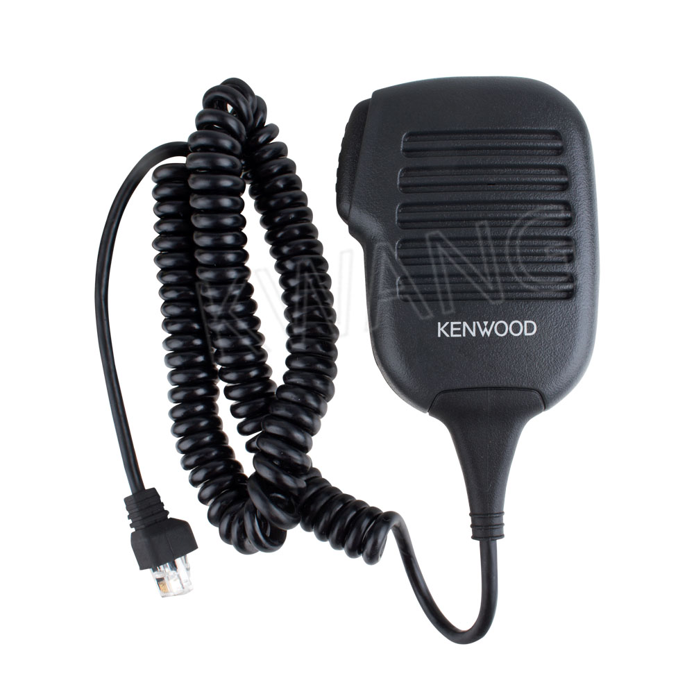 KENWOOD ไมค์นอก แบบไม่มีปุ่ม ใช้สำหรับวิทยุสื่อสารโมบาย TK-768 สีดำ